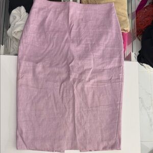 Express Light Pink Pencil Skirt